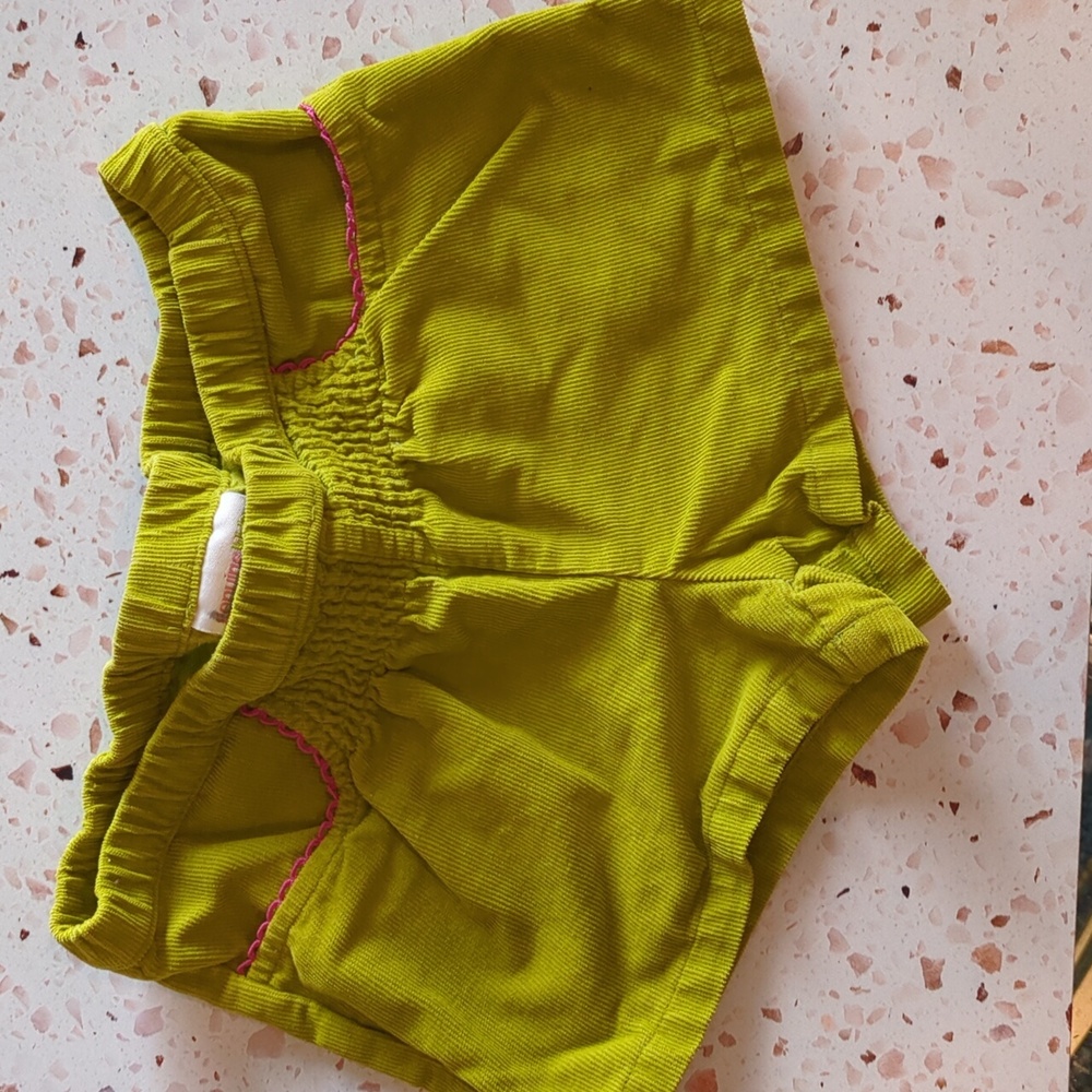 Genuine Kids | Citron Corduroy Shorts | 3T